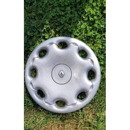 Enjoliveur Renault Équinoxe Equinoxe 15" 15 Pouces " Pa66-M15 7700427890 112.824 Ind. E Pour Roue De Voiture Automobile Genuine Argent Plata Silver Original Marque Au Losange Compléter Remplacer 8