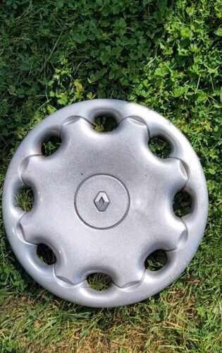 Enjoliveur Renault Équinoxe Equinoxe 15" 15 Pouces " Pa66-M15 7700427890 112.824 Ind. E Pour Roue De Voiture Automobile Genuine Argent Plata Silver Original Marque Au Losange Compléter Remplacer 8