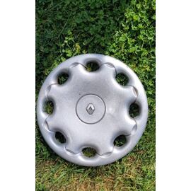 Enjoliveur Renault Équinoxe Equinoxe 15" 15 Pouces " Pa66-M15 7700427890 112.824 Ind. E Pour Roue De Voiture Automobile Genuine Argent Plata Silver Original Marque Au Losange Compléter Remplacer 8