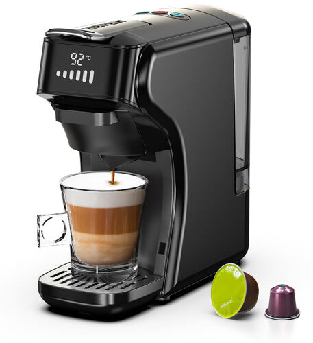 HiBREW H1B Entièrement automatique Machine à café à capsules 1,5 L