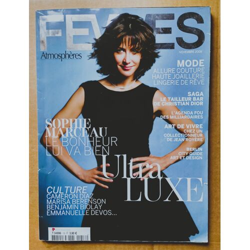 Femmes No 16 De Novembre 2019 Avec Sophie Marceau, Cameron Diaz, Benjamin Biolay...