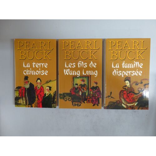 Lot De 3 Livres . Romans / La Trilogie De La Terre Chinoise . Tomes : 1.2.3. / Pearl Buck / Editions Le Club