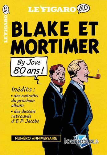 Le Figaro Hors-Série Bd N° 24 _ Blake Et Mortimer : Spécial 80 Ans ; Ep Jacobs _ (Revue 130 Pages ; 2026)