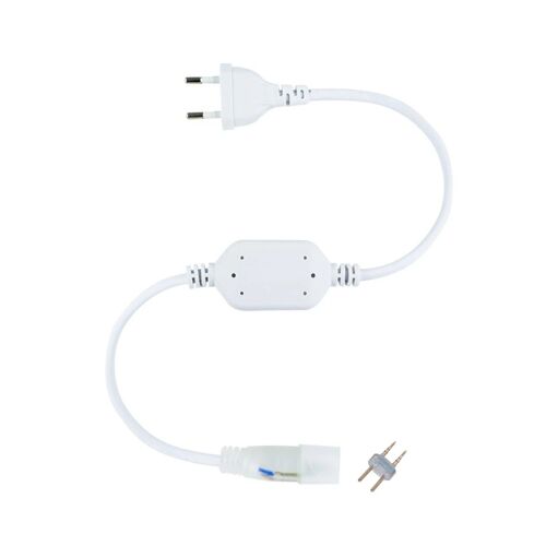 Câble Rectificateur Pour Néon Led Flexible 360º Rond Monochrome Ø17 Mm