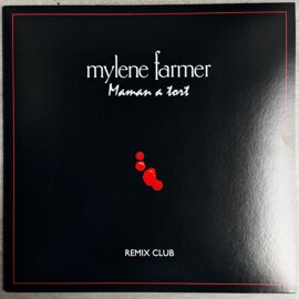 Mylène Farmer Maman A Tort (Remix Club) (Splatter Corona Vinyl)