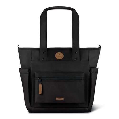 CABAIA Sac à épaule noir pour femme et homme - Essentials Tote Bag M Berlin 338613