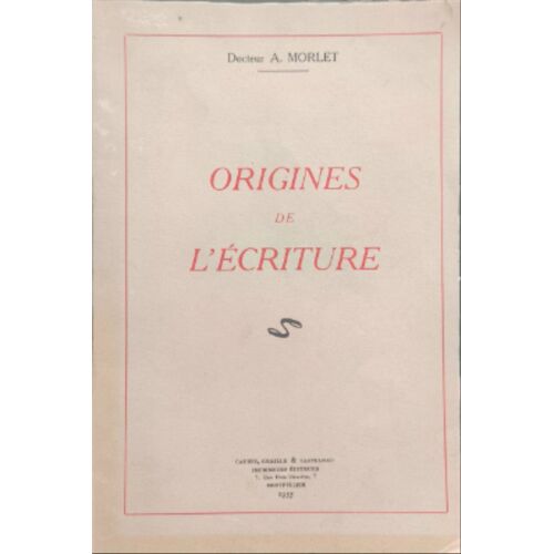 Origines De L'écriture