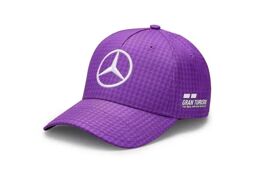 Mercedes Amg Petronas F1 ¿ Casquette Officielle Lewis Hamilton ¿ Violet ¿ Taille Unique