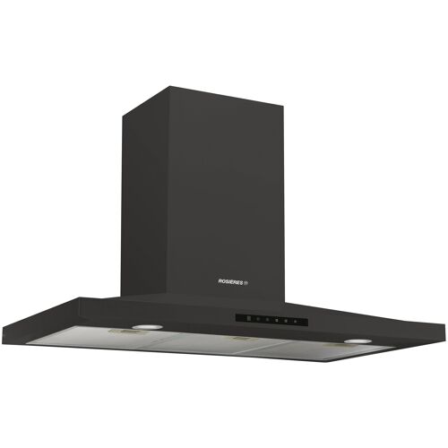 Hotte Rosieres RHP97000/1LPN/1 Montée au mur Noir 609,3 m³/h