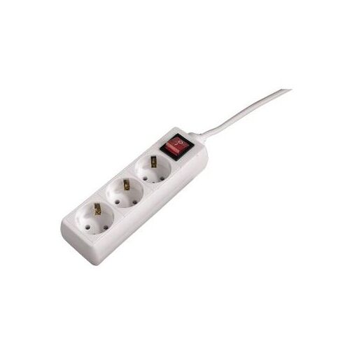 Hama 00108815 protection surtension Blanc 3 sorties CA 230 V 5 m