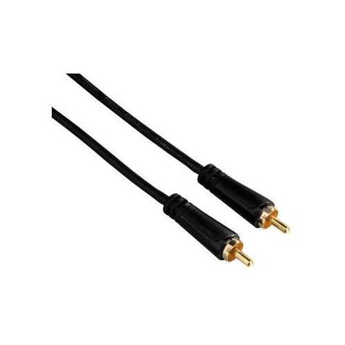 Hama 00122266 câble audio 1,5 m RCA Noir