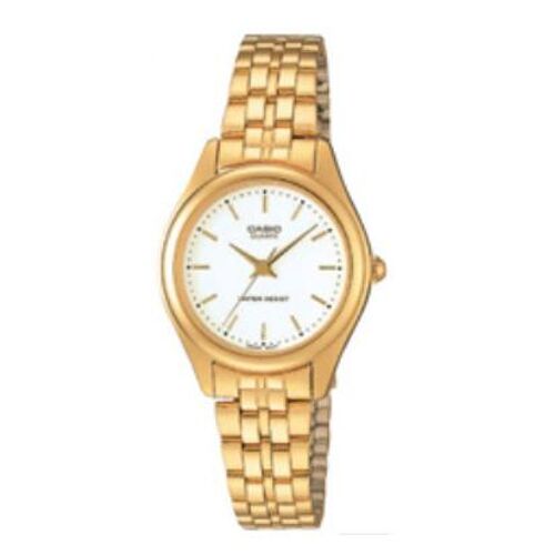 Casio Ltp-1129n-7ardf Montre Bracelet Quartz Or