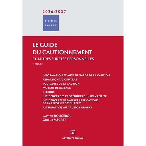 Le Guide Du Cautionnement Et Autres Sûretés Personnelles