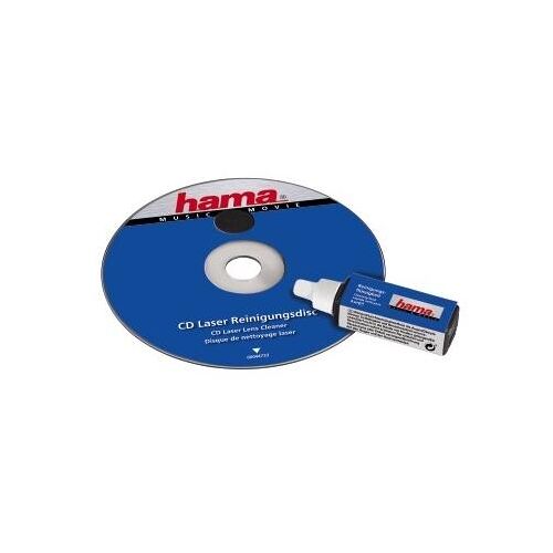 Hama CD Laser Lens Cleaner, individually packed CD's/DVD's CD et liquide de nettoyage d'équipement électronique 8 ml
