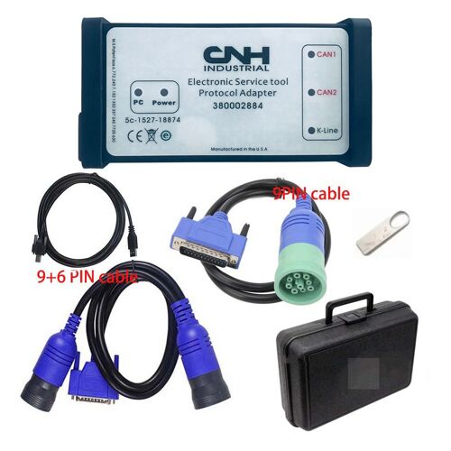 Cnh Dpa5 Est V8.6 Carte De Diagnostic Pour Machines Agricoles New Holland Et Case New Holland