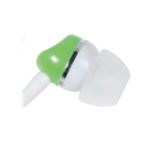 Vivanco Colour Buds Casques Avec fil Ecouteurs Musique Vert et Blanc