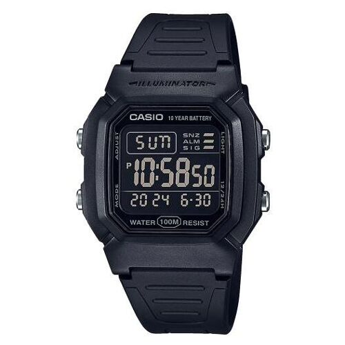 Casio W-800h-1bves Montre Bracelet Mâle Quartz Noir