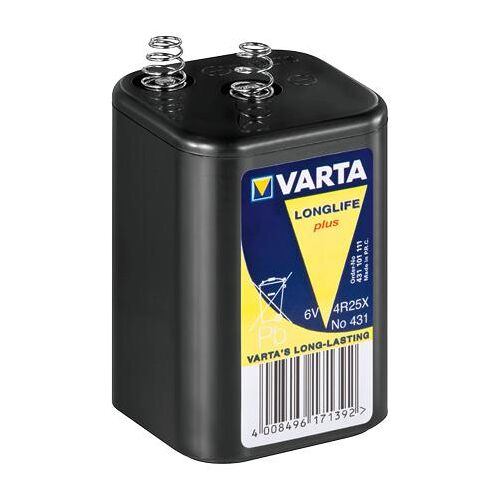 Varta 4R25X 8500mAh (431) 6V Batterie à usage unique Chlorure de zinc