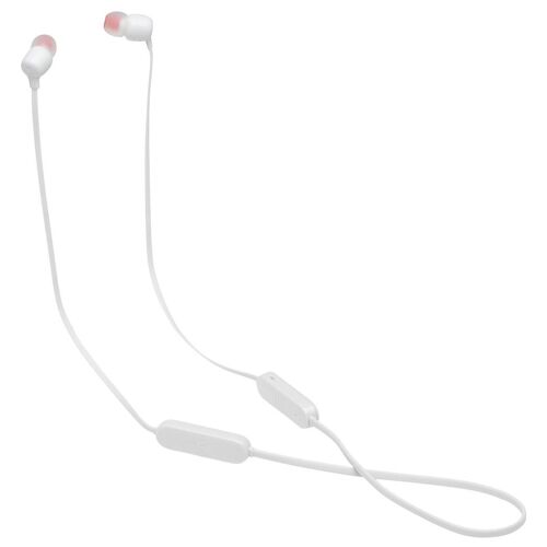 JBL TUNE 125BT - Écouteurs avec micro - intra-auriculaire - Bluetooth - sans fil - blanc