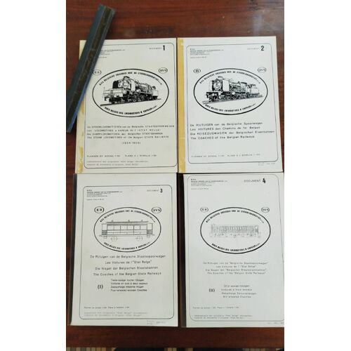 Amis Belges Des Locomotives À Vapeur 4 Volumes