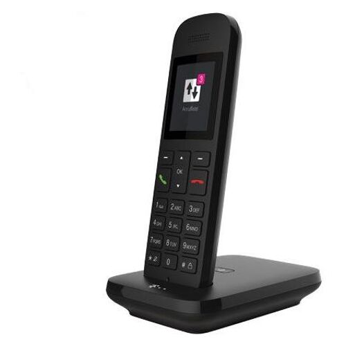 Telekom Sinus 12 Téléphone analogique Identification de l'appelant Noir