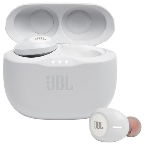 JBL TUNE 125TWS - Écouteurs sans fil avec micro - intra-auriculaire - Bluetooth - blanc
