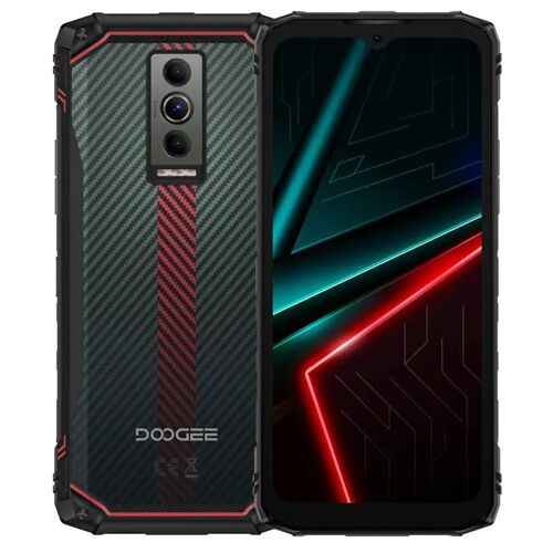 Doogee Blade 10 Energy 6.56" Double SIM Android 15 4G USB Type-C 4 Go 128 Go 6150 mAh Noir et Rouge