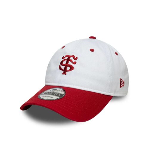 Casquette 9twenty Adjustable Stade Toulousain Contrast Visor Blanc