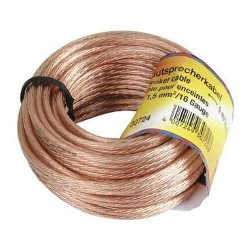Hama 00030725 câble audio 10 m Transparent