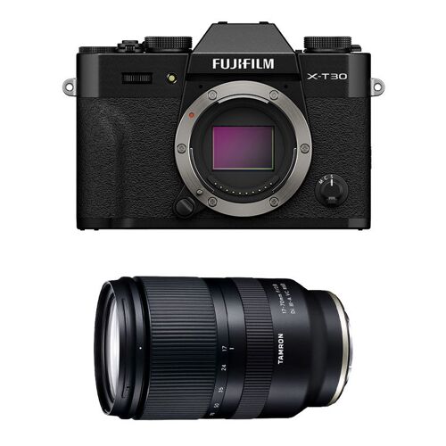 FUJIFILM X-T30 III NOIR + Objectif TAMRON 17-70mm F/2.8 Di III-A VC RXD Garanti 3 ans