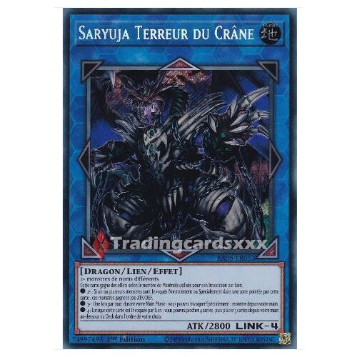 Yu Gi Oh Ra05 Fr053 Saryuja Terreur Du Crâne Secrete Rare