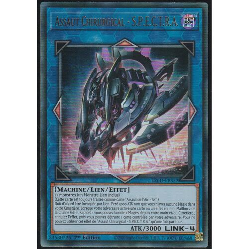 Carte Yu-Gi-Oh - Assaut Chirurgical - S.P.E.C.T.R.A. - L26d-Frs32 - Ultra-Rare