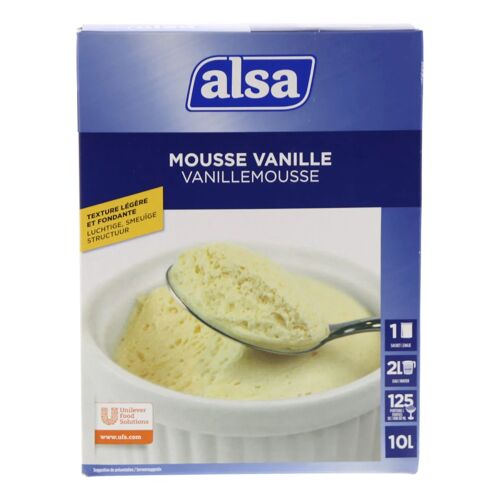 Alsa Vanillemousse Préparation Pour Mousse À La Vanille Dessert Facile Et Rapide 710g