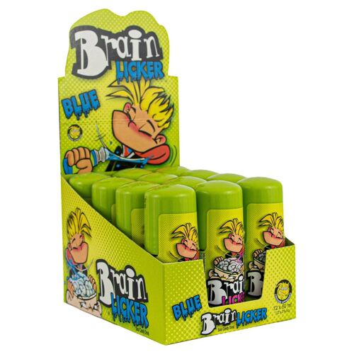 Bip Brain Licker Bonbons Glacés Saveur Mixte 12x80g - Lot De 960g Gourmandises Rafraîchissantes