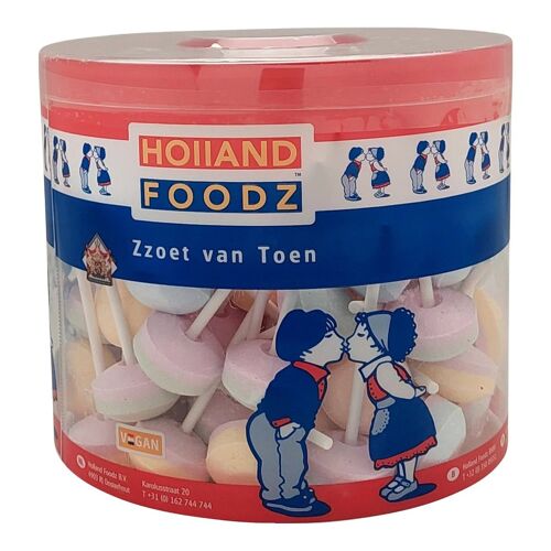 Holland Foodz Duo Glaces Lollies Assorties 80 Pièces - 1200 Ml Rafraîchissant Dessert Glacé Parfait Pour Fête Enfants Été