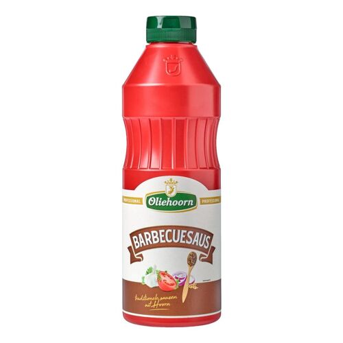 Oliehoorn Sauce Bbq Savoureuse Pour Grillades, Marinade Et Dips, Condiment Riche En Goût, Parfait Pour Barbecue, 900 G