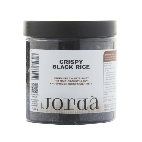Jorda Crispy Riz Noir Croustillant Snack Healthy Naturel 250g