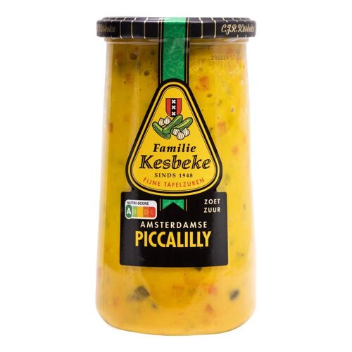 Kesbeke Piccalilly Sauce Épicée Traditionnelle Pour Sandwichs Et Accompagnements 720 Ml
