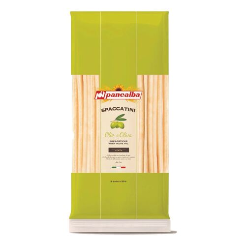 Panealba Grissini À L'huile D'olive Croustillants, Snack Italien Traditionnel, 150 G