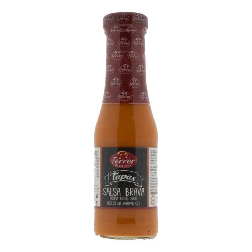 Ferrer Salsa Brava Épicée Pour Tapas Et Paella 320g Sauce Piquante Traditionnelle Espagnole Saveur Intense Idéale Cuisine Méditerranéenne