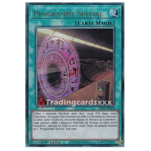 Yu Gi Oh Ra05 Fr060 Programme Spécial Ultra Rare