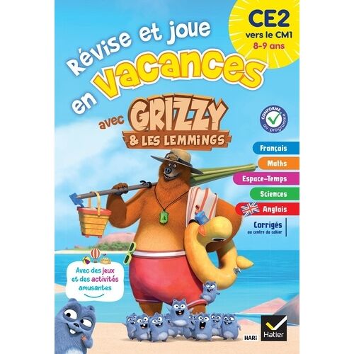 Révise Et Joue En Vacances Avec Grizzy & Les Lemmings Ce2 Vers Le Cm1