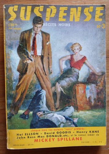 Suspense - Récits Noirs - Numéro 3 De Juin 1956