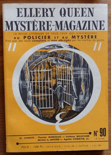 Mystère-Magazine - Numéro 90 De Juillet 1955