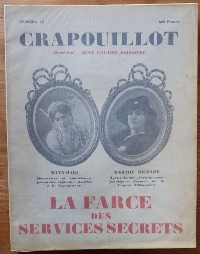 Crapouillot - Numéro 15 : « La Farce Des Services Secrets »