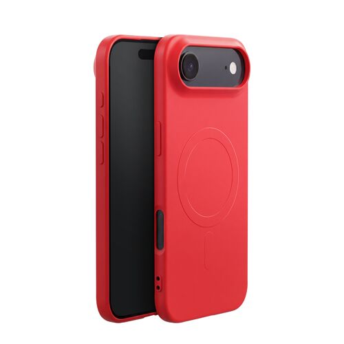 Coque pour iPhone Air MagSafe en Silicone Souple Finition Soft Touch BigBen Rouge