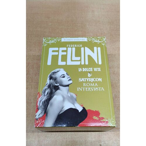 Coffret Dvd Federico Felini 5 Films
