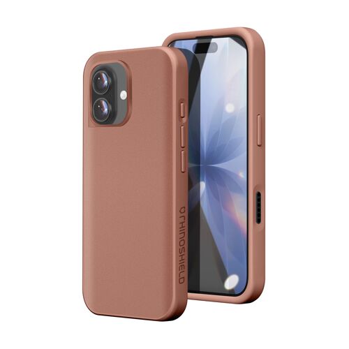 Coque pour iPhone 17 Modèle SolidX Anti-chutes 3.5 m certifiée MIL-STD 810G Rhinoshield Rose antique