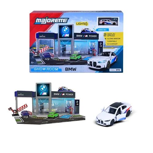Playset voiture Majorette BMW diorama avec 1 véhicule