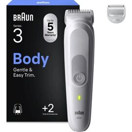 Tondeuse Corps Braun Series 3 Bg3500 Grise Étanche 80 Min
